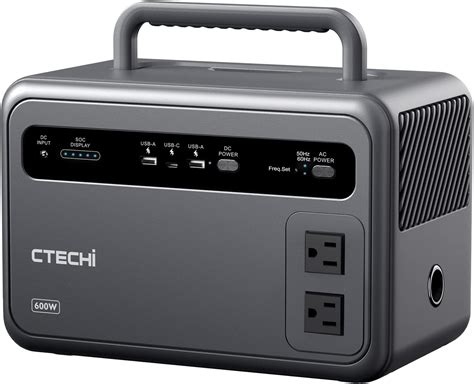 Ctechi Portable Power Station W Review Solar Generators