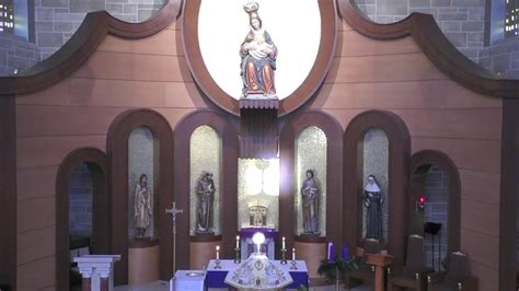 Daily Catholic Mass National Shrine Of Our Lady Of La Leche YouTube