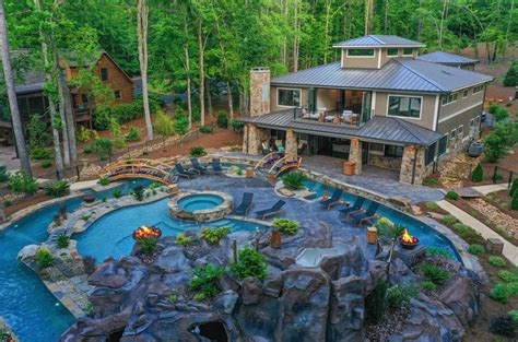 Lakefront Georgia Home With Resort-Style Pool (PHOTOS)