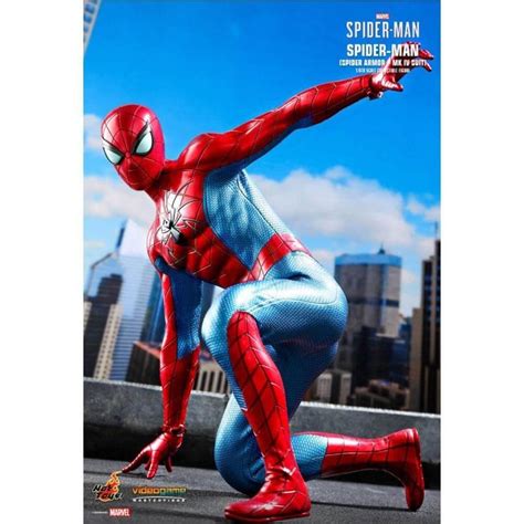 Buy Hot ToysMarvel Spider Man Game Spider Man Spider Armor MK IV Suit Scale Action
