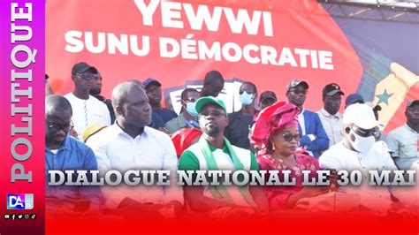 Lancement Du Dialogue National Le 30 Mai Yewwi Askan Wi Réitère Son