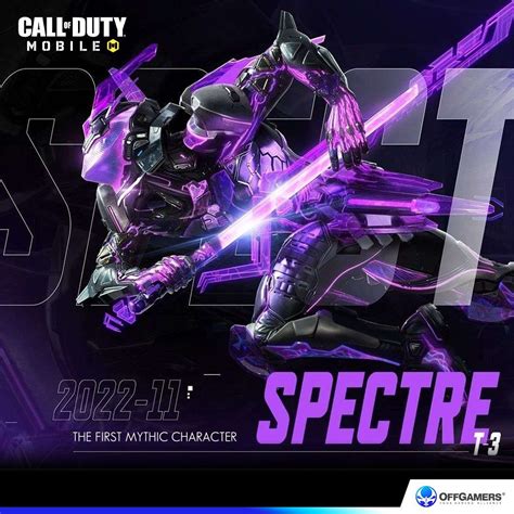 Spectre T Is The First Mythic Character Coming To Call Of Duty