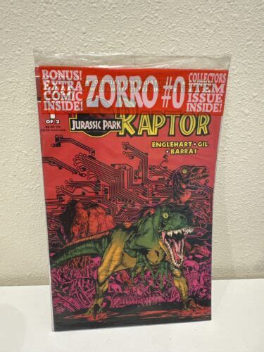 Jurassic Park Raptor Topps Comics November For Sale Online