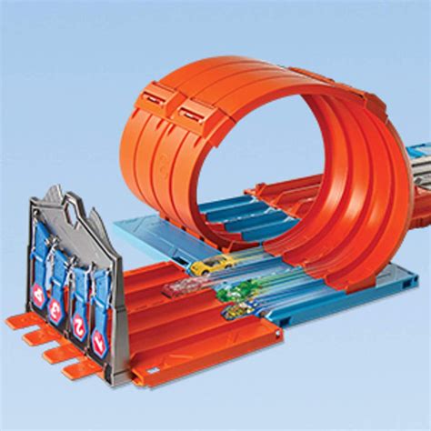 Hot Wheels Track Builder System Race Crate Square Imports