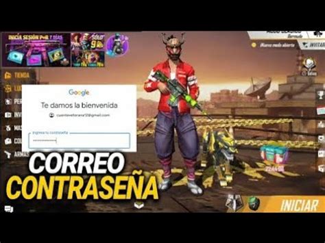 Correo Y Contrase A De Cuentas Veteranas De Free Fire Regalo