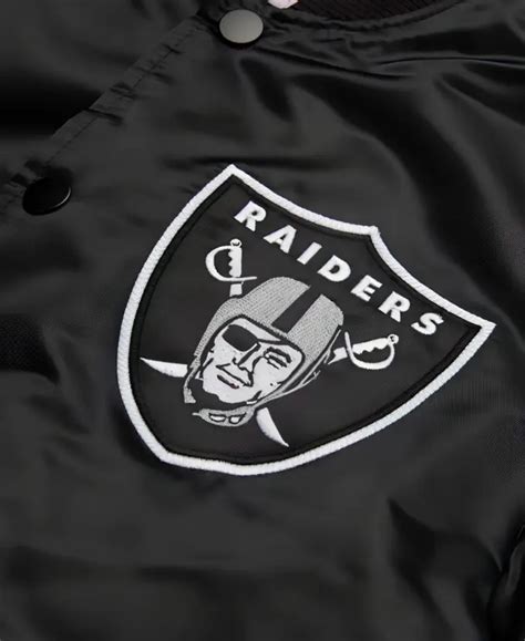 NFL Los Angeles Raiders Black Varsity Jacket Jacket Era