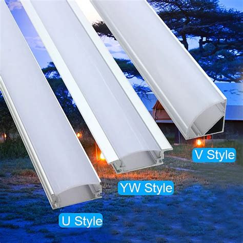 Prolink Metal Versatile U V Yw Aluminum Led Light Channels Profile For