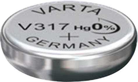 Varta V317 SR62 Button Cell Silver Oxide Watch Battery 1 Piece