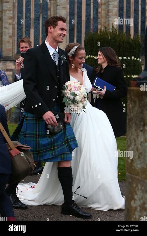 The Wedding Of Andy Murray And Kim Sears At Dunblane Cathedral