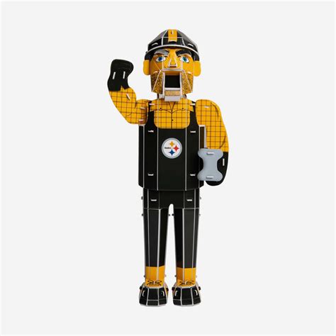 Steely McBeam Pittsburgh Steelers PZLZ Mascot FOCO