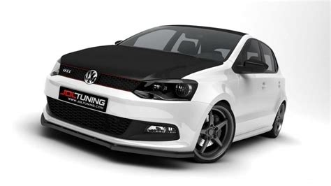 FRONT SPLITTER VW POLO MK5 GTI Gloss Black | Our Offer \ Volkswagen ...