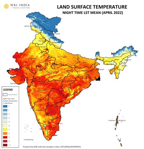 India Heatwave Map Xenia Karoline