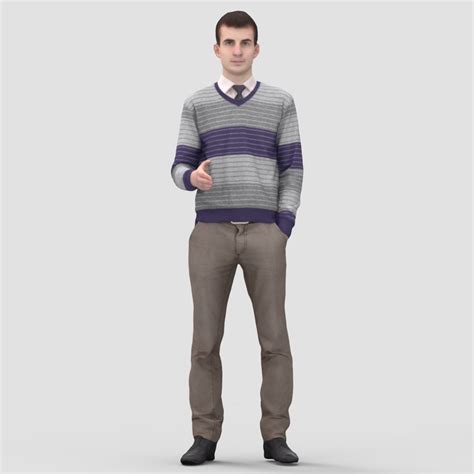 Realistic Human 3d 3ds