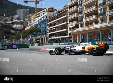 Montecarlo Monaco 26th May 2023 81 Oscar Piastri McLaren Mercdes