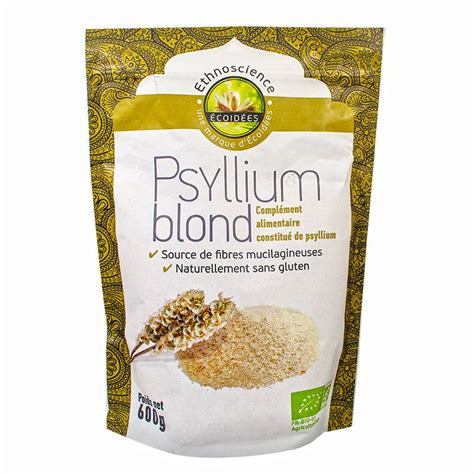 Psyllium Blond Bio 600g Nutri Naturel