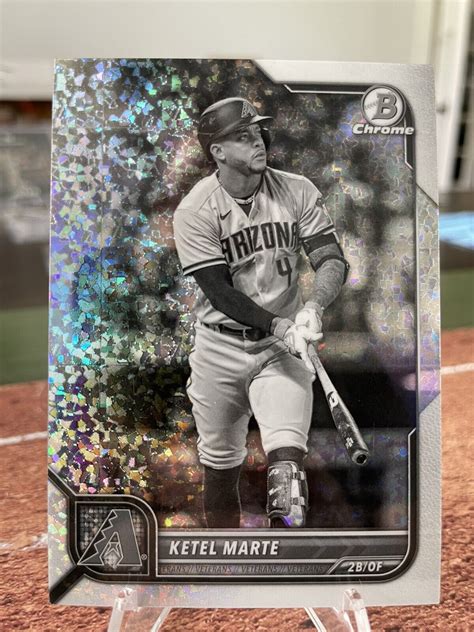 2022 Bowman Chrome Baseball B W Mini Diamond Refractor 116 199 Ketel