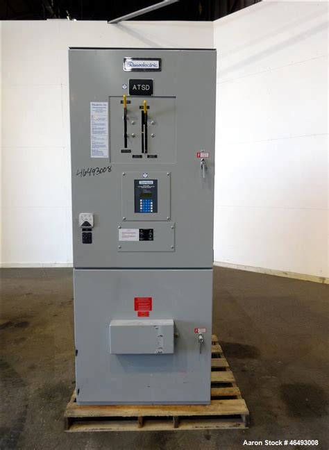 Used Russelectric Dual Operator Automatic Transfer Switch Model RTB