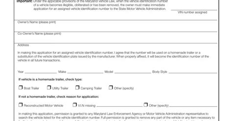 Mva Vr Form Fill Out Printable Pdf Forms Online