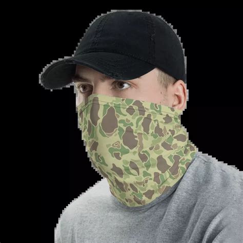 Usmc Duck Hunter Summer Camouflage Neck Gaiter Mega Camo