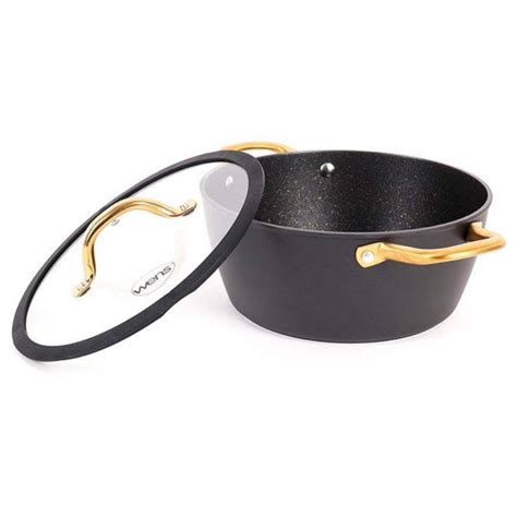 Oem Ollas Batería De Cocina 7 Piezas Aluminio Forjado Golden Series