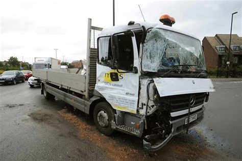 Delays As Two Lorries Crash Express Star