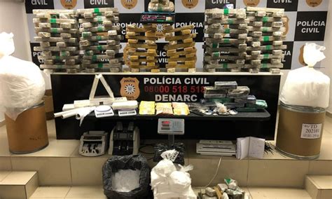 Polícia Civil apreende o equivalente a R 2 8 milhões em drogas em