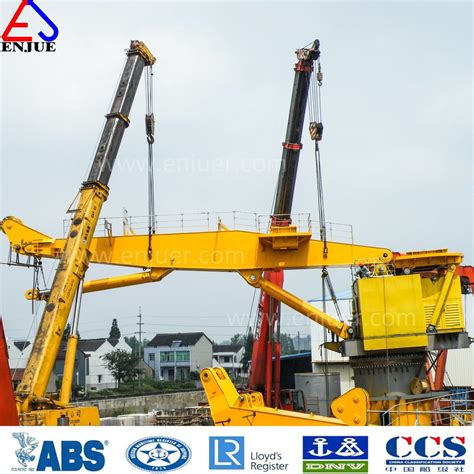 T Hydraulic Knuckle Boom Crane Hydraulic Knuckle Telescopic Boom Jib