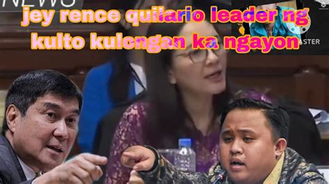 Raffy Tulfo Kay Jey Rence Quilario Leader Ng Kulto Kulong Ka Ngaun