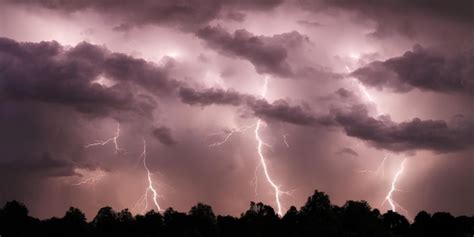 Premium Photo | Thunderstorm clouds