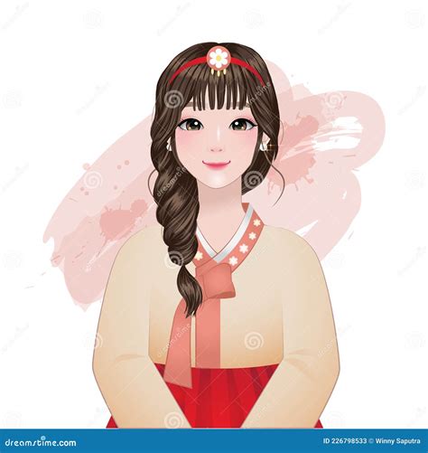 Hanbok Cartoons Illustrations Vector Stock Images Pictures To