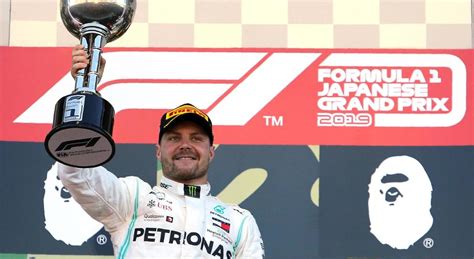 GP Giappone Vince Bottas Secondo Vettel Su Hamilton La Mercedes