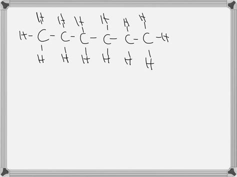 Solved The Bond Dissociation Energy To Break 4 C C Bonds In Mole Of Hexane Chch Ch Ch