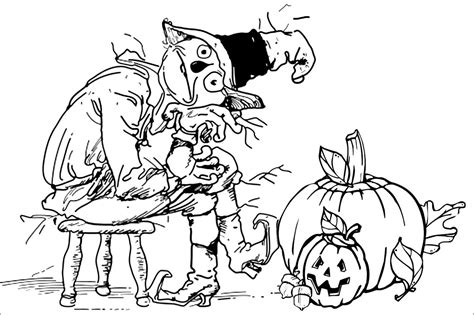 Printable Halloween Coloring Pages For Adults - Coloring Home