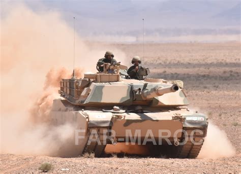 M1a1 Sa Abrams Marocains Moroccan M1a1 Sa Abrams