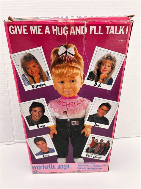 1991 Talking Michelle Doll From Full House In Box Etsy