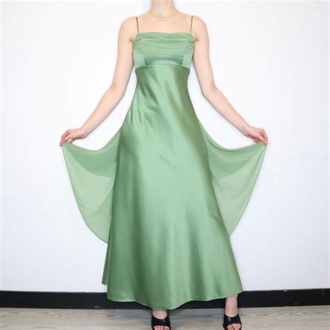 Matcha Green Prom Dress - Imber Vintage