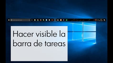 Como Activar La Barra De Tareas