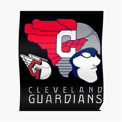 Cleveland Guardians Poster For Sale By Vinailionel Redbubble