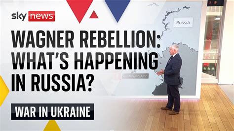 Wagner Rebellion Whats Happening In Russia Youtube