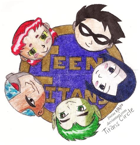 Chibi Teen Titans by jazgbl on DeviantArt