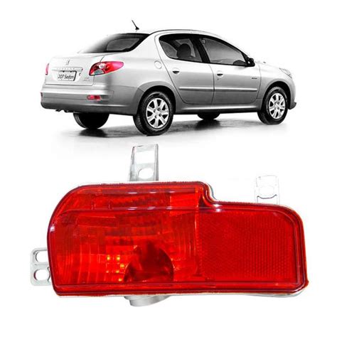 Lanterna Traseira Para Choque Peugeot 207 Sedan 2008 2009 2010 2011