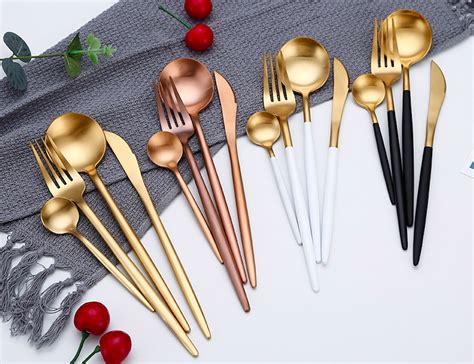 This Metallic Cutlery Set Is All About Style For Your Table