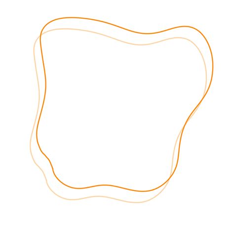 Orange Abstract Line 27726269 PNG