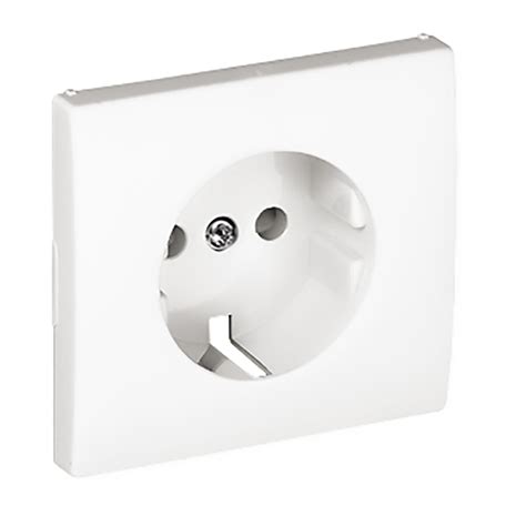 Centro Schuko Apolo Obturador Branco Leds Ilumina O