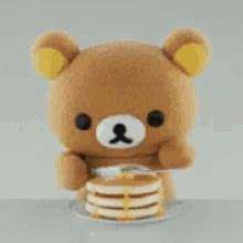 Hand Flipping Cute Pancakes GIF | GIFDB.com