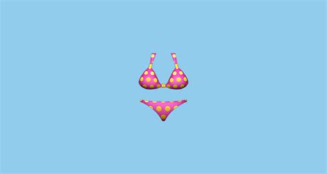 Bikini Emoji On Apple IOS 16 4