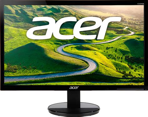 Best Buy Acer 23 6 LED FHD Monitor DVI HDMI VGA Black K242HQL