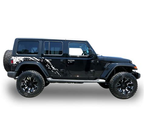 Jl Wrangler Decals Sticker Side Door Stripes 2018 Present