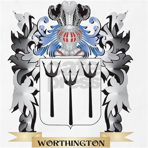 Worthington Coat of Arms - Family Crest Apron by Johnny-Rico - CafePress