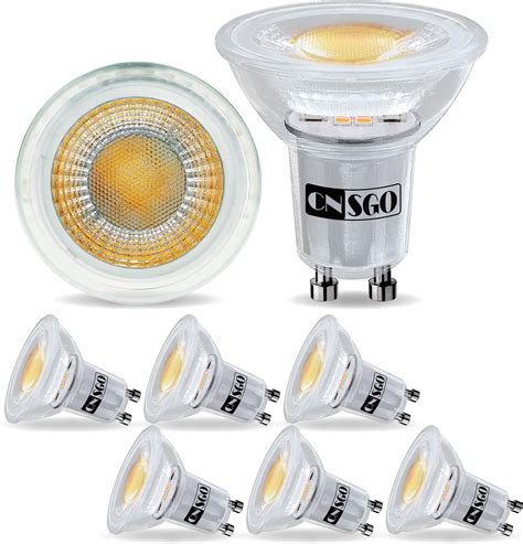 Eacll Mini Gu Led Warmweiss Watt Ersetzt W Halogen Leuchtmittel